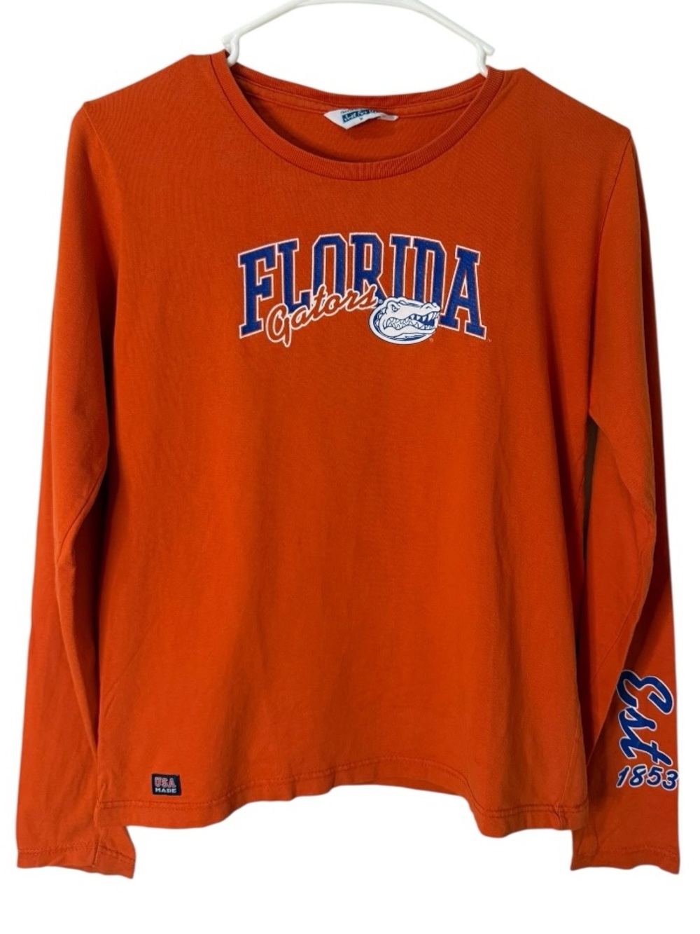 Vintage Florida Gators Long Sleeve Shirt USA Made Cotton Exchange Women’s M NCAA